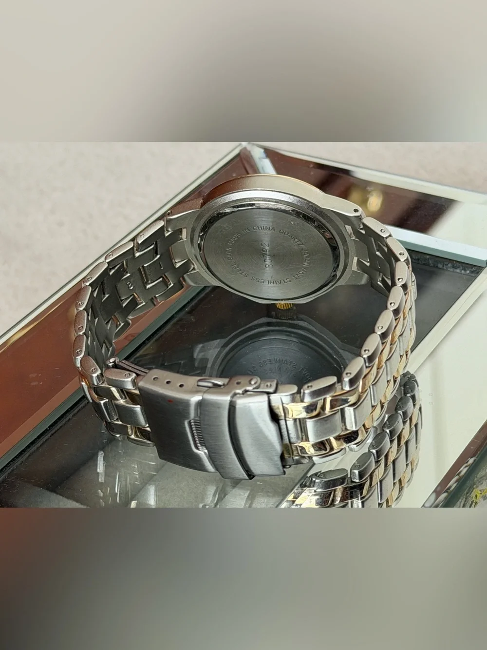 Rumours Two-Tone Silver & Gold Bracelet Watch